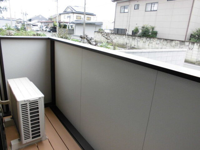 ラック ローズのバルコニー