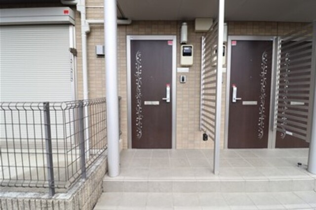 グランシャリオ大胡　Ｂの玄関|玄関外側