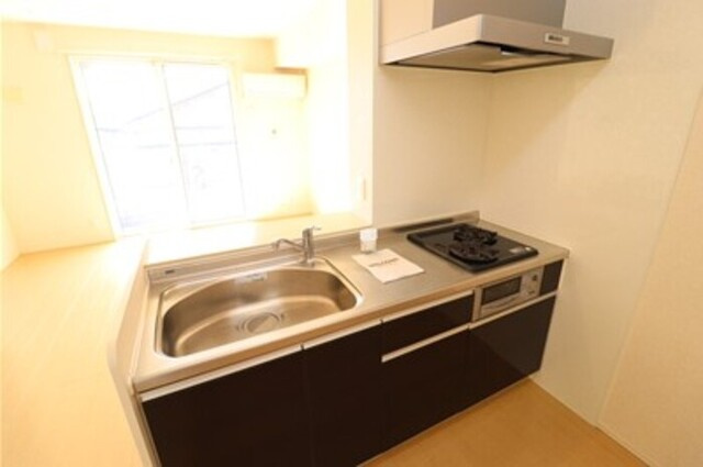 グランシャリオ大胡　Ｂのキッチン|対面キッチン