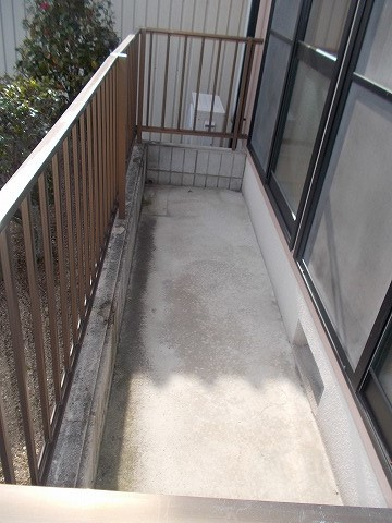 さくら Aのバルコニー