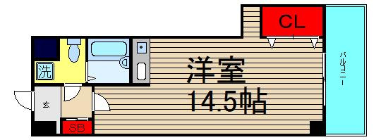 リッチライフダイコクの間取り