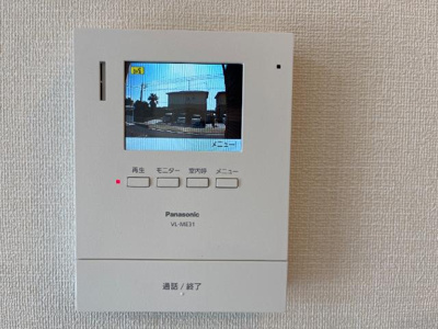 【内装】 | 仮）館林市城町新築アパート | カメラ付インターホン（イメージ）