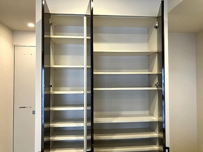 【収納】 | イクサージュ目黒 | キッチン　棚　※内装前