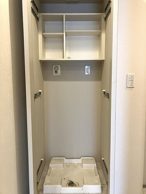 【設備】 | イクサージュ目黒 | 室内洗濯機置場　※内装前