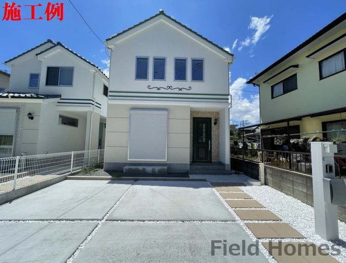 厚木市金田新築戸建て　4期7号棟の外観|外観施工例