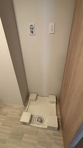 リビオシティ船橋北習志野のその他|洗濯機置場　※2025年12月11日撮影