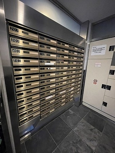 ＡＸＡＳ　巣鴨　Ｓｔａ．のその他|集合郵便受け　※2025年12月7日撮影