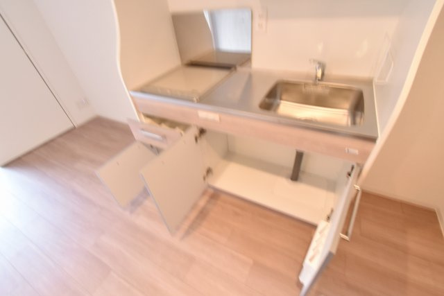 セレニテ甲子園プリエのキッチン|キッチン収納