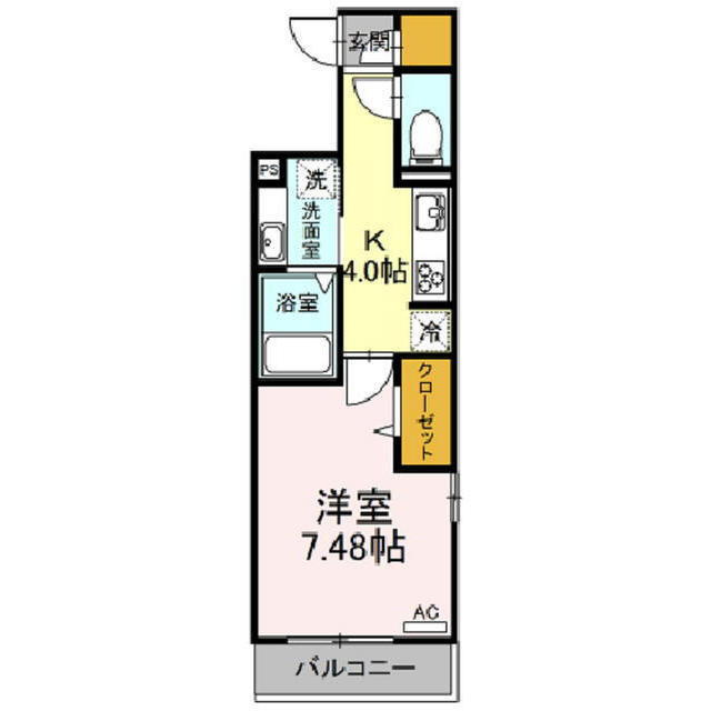 Ａｌｌｕｇｅ岐阜の間取り