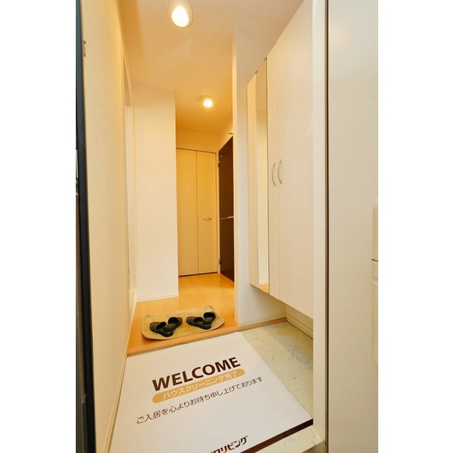 ソンリーサの玄関|シューズボックス有り