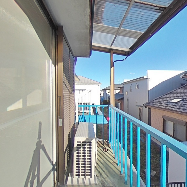 岐阜市守口町３丁目の一戸建てのバルコニー