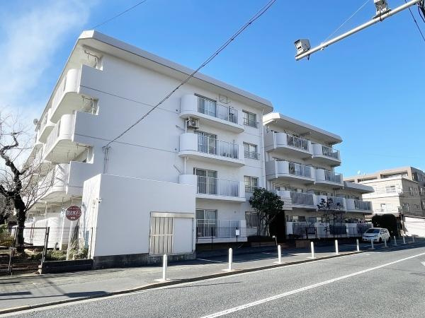 【外観】 | 上用賀スカイマンション | 陽当たりの良い閑静な住宅地です！