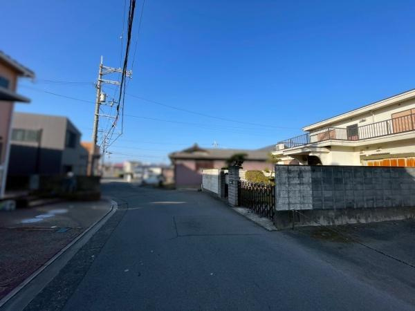 和歌山市延時　中古戸建の前面道路含む現地写真