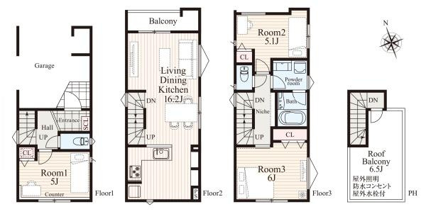 横浜市西区西戸部町２丁目の新築一戸建