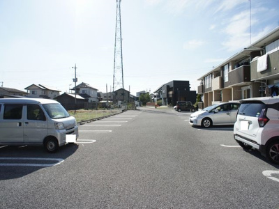 【駐車場】 | ブランシェントＡ | 駐車場2台可能です♪