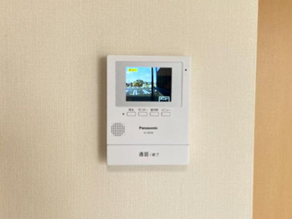 【セキュリティ】 | アリュール阿見 | カメラ付インターホン