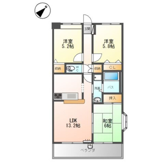 【間取り】 | グランディール高野台