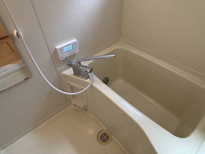 リバーサイドハイツの浴室