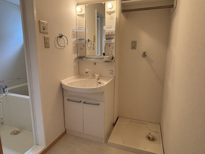 リバーサイドハイツの洗面所