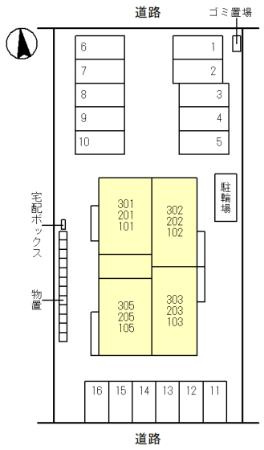 ポワロの区画図