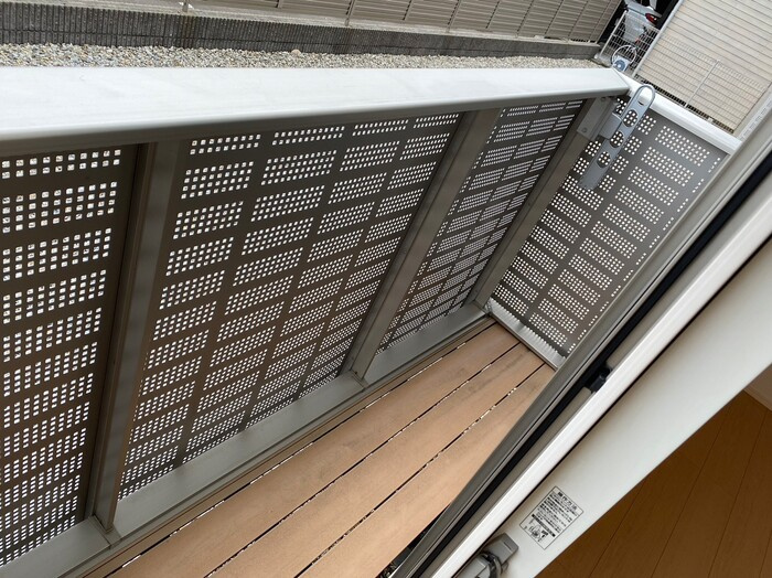 クレアージェ光陽のバルコニー