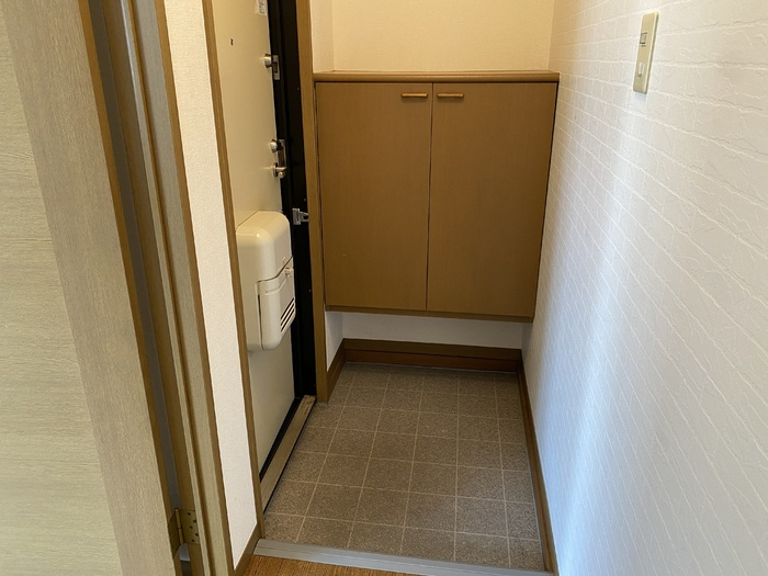 メゾンパークス　D棟の玄関