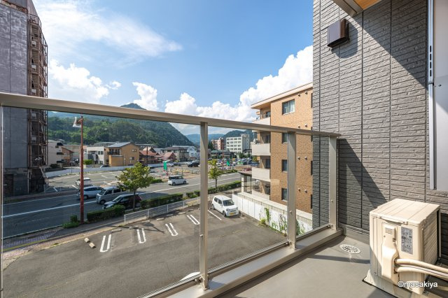 スピアナート北石堂のバルコニー