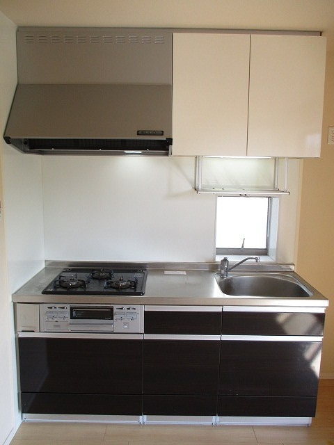 コンセール　メゾンのキッチン|★グリル付きガス３口システムキッチン★