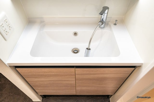 パークサウス栗田の洗面所