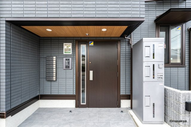 パークサウス栗田のエントランス