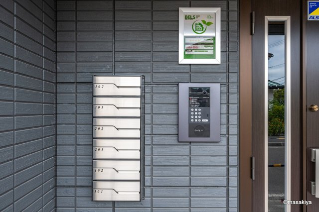 パークサウス栗田のエントランス