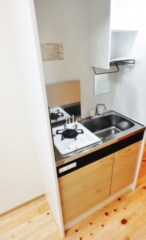 新宿区西早稲田２丁目のアパートのキッチン