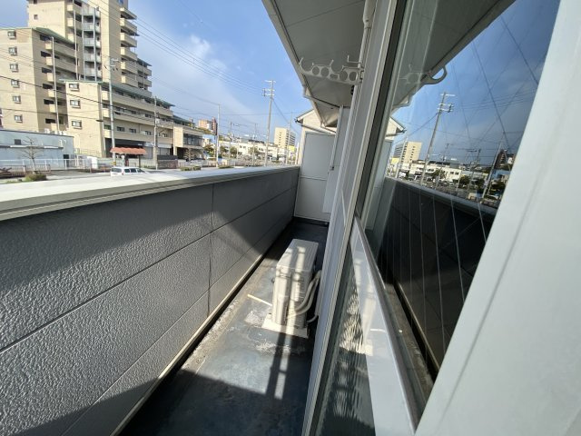 アヴニールユキのバルコニー