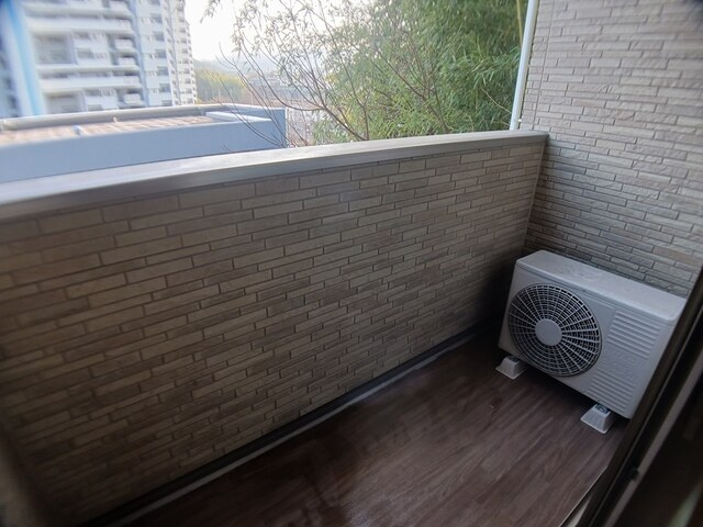 エアリーヒル原町のバルコニー
