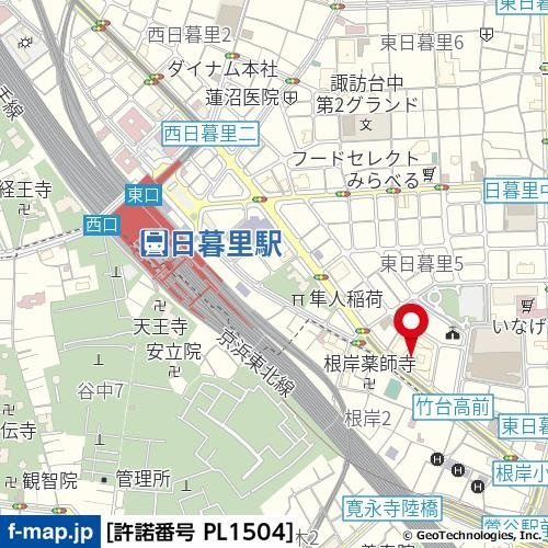 リーデンスタワーの地図