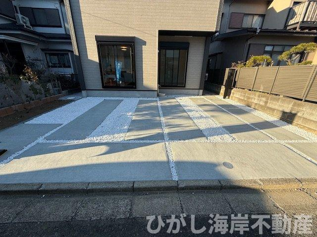 平塚市唐ケ原　新築戸建の駐車場|駐車スペース