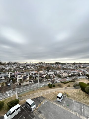 アイビ・ネオハイツ酒々井6号棟の展望|北側バルコニーです♪