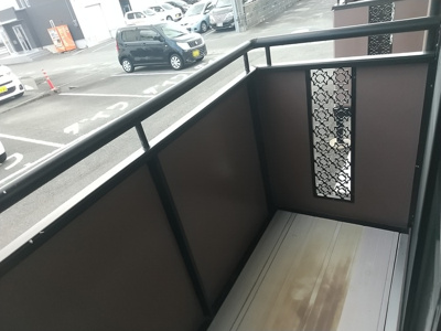 【バルコニー】 | ひかりハイツ　Ｂ棟