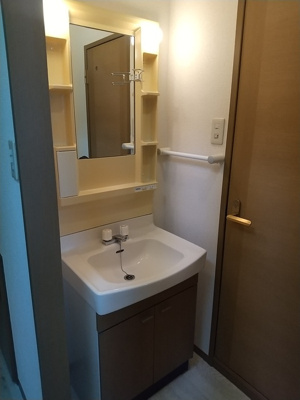 【洗面所】 | ひかりハイツ　Ｂ棟