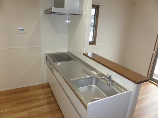 ユアメゾン美鈴園(ペット)のキッチン|お料理しやすいキッチンです