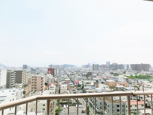 みゆきパークマンションＡ棟のその他|バルコニーからの眺望　※2016年8月撮影