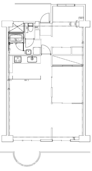 【間取り】 | 稲毛ファミールハイツ　19号棟