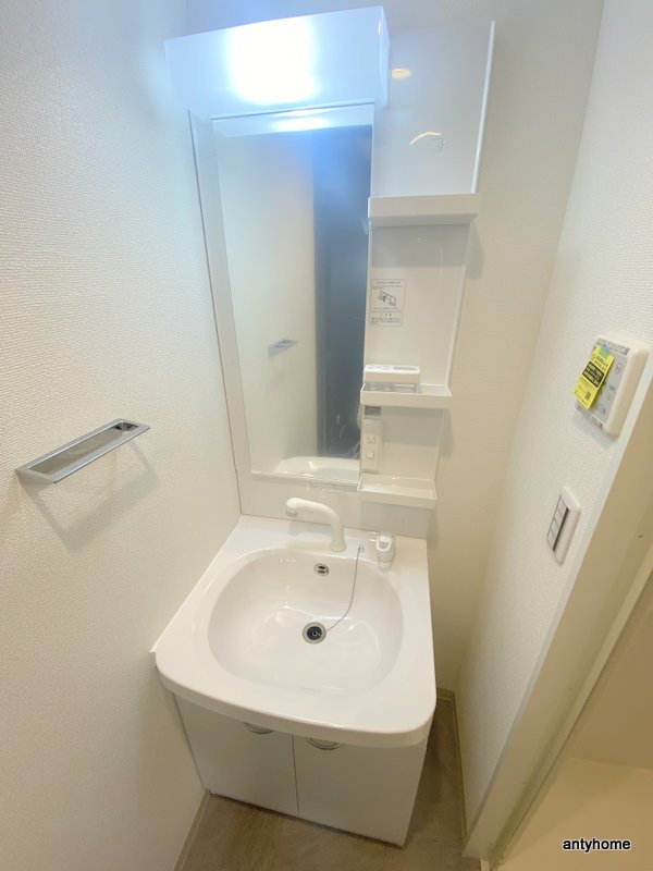 エステムコート大阪グラビティ　仲介手数料無料の洗面所