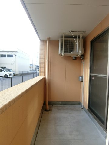 フレアマンションⅡのバルコニー