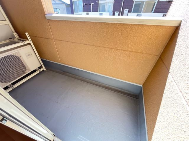 フローラルコート桜のバルコニー