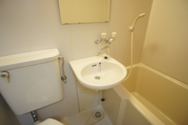 エクセレント河の洗面所