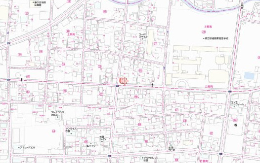 【土地図】 | 都城市上東町　1015万円