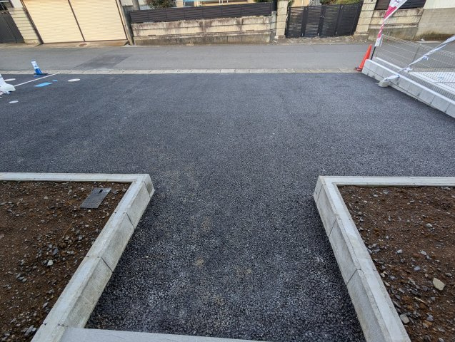ひたちなか市平磯遠原町　第１の駐車場|広々駐車スペースも確保しております。