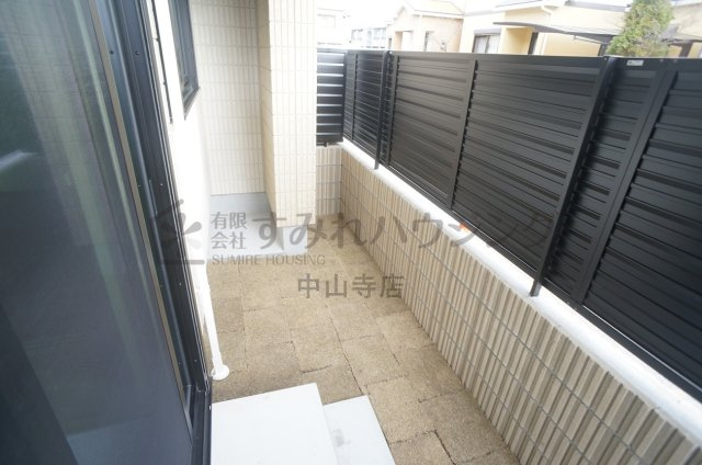 D1のバルコニー