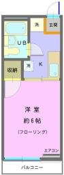 シティハイム　大楽寺の間取り